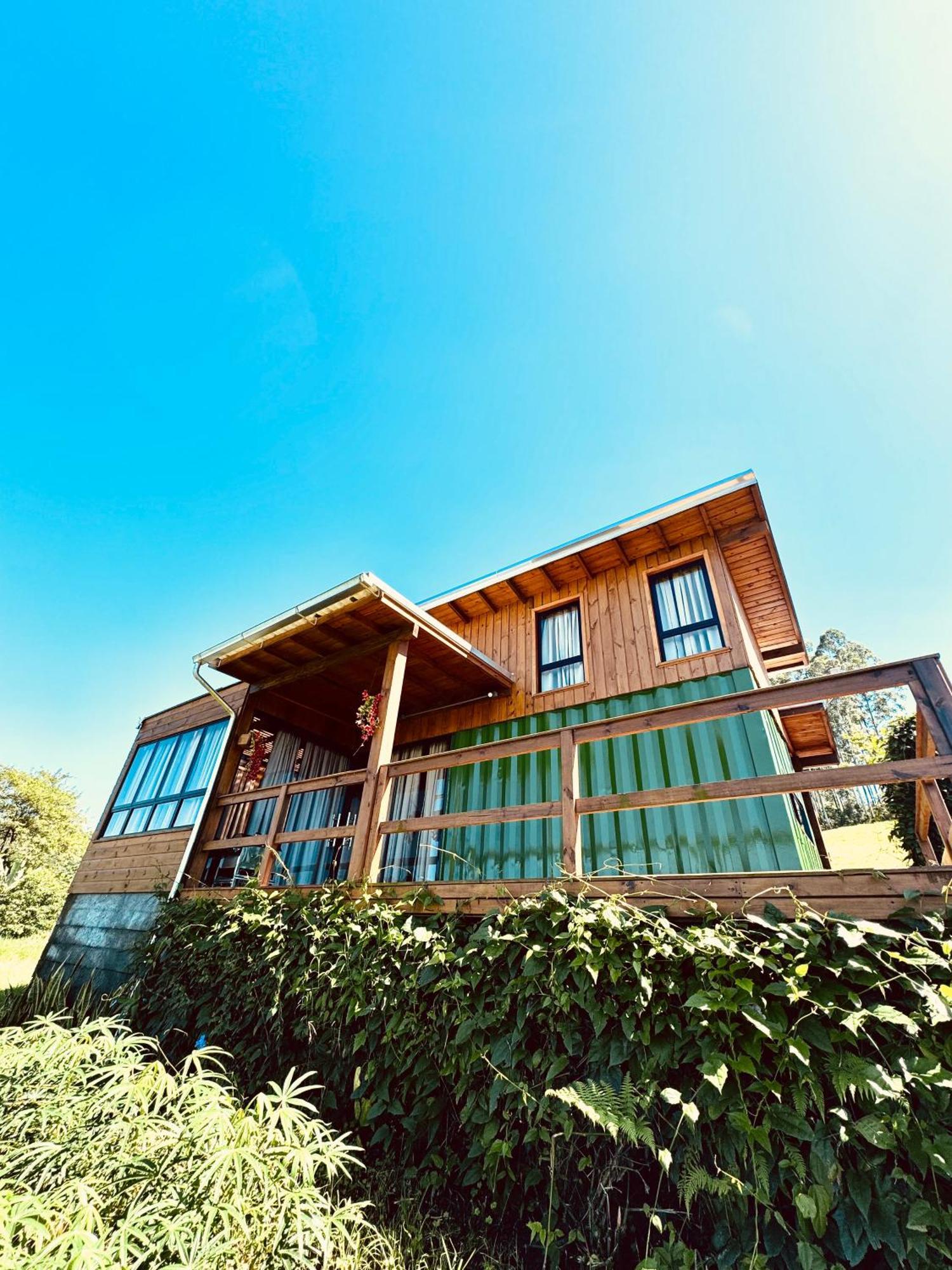 Casa Container - Pousada Container Da Montanha Verde Banheira Rio Fortuna Exterior photo