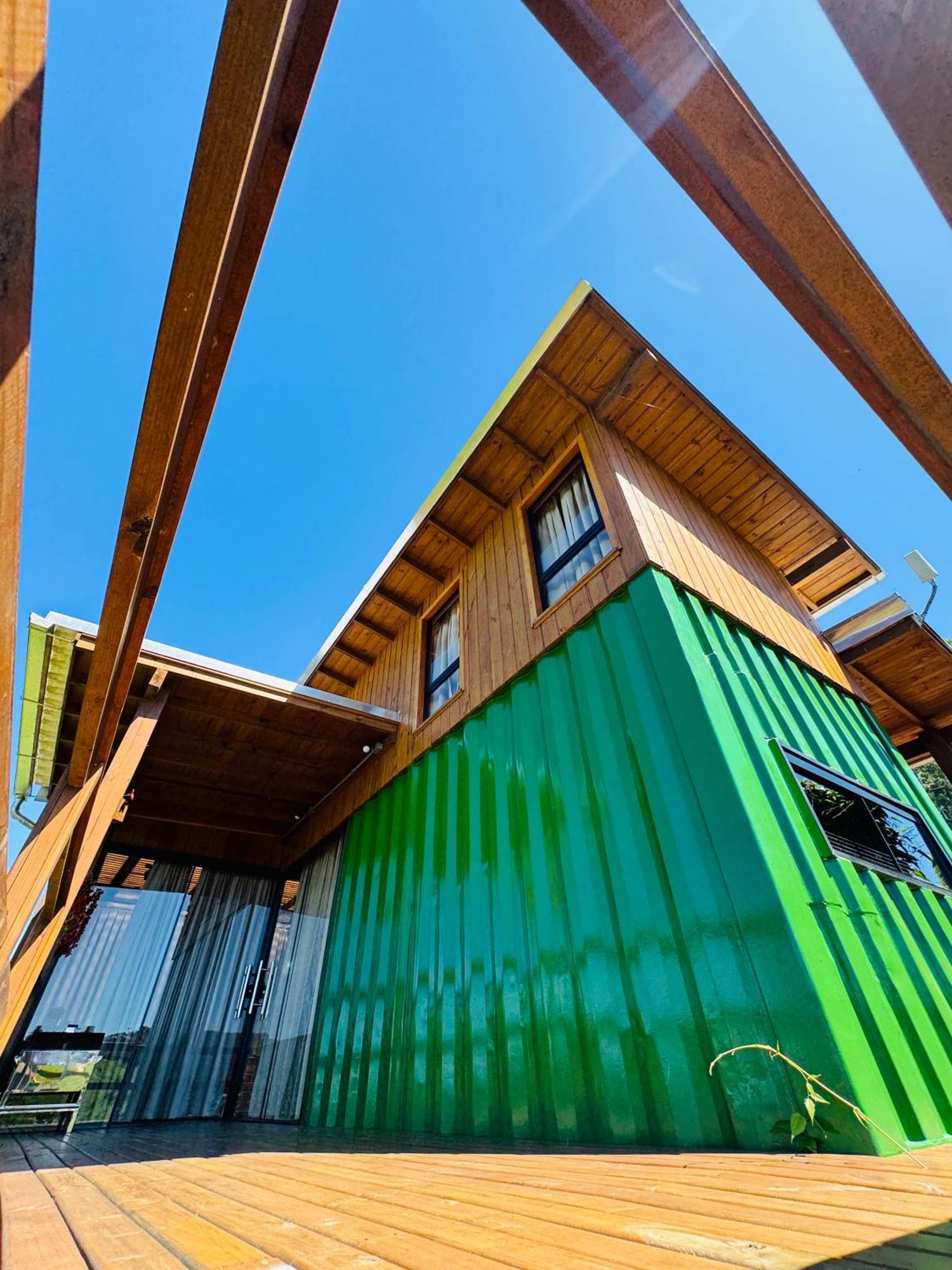 Casa Container - Pousada Container Da Montanha Verde Banheira Rio Fortuna Exterior photo