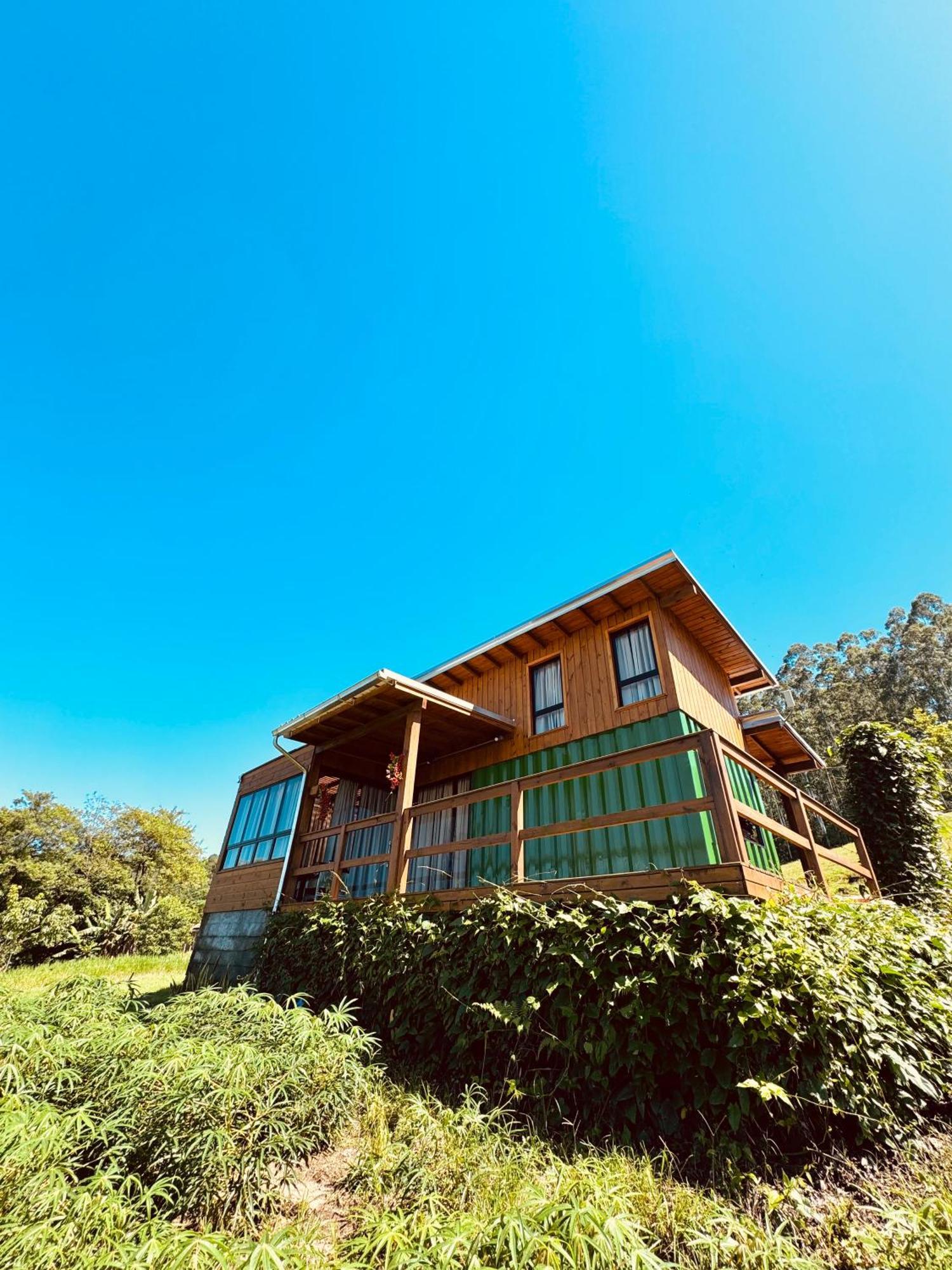 Casa Container - Pousada Container Da Montanha Verde Banheira Rio Fortuna Exterior photo